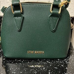 Steve Madden Forest Green Satchel